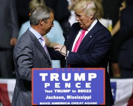 The Former President Has Led the US to the Abyss and The Reform Leader Could Do the Same to The United Kingdom. This Is How to Stop Him.